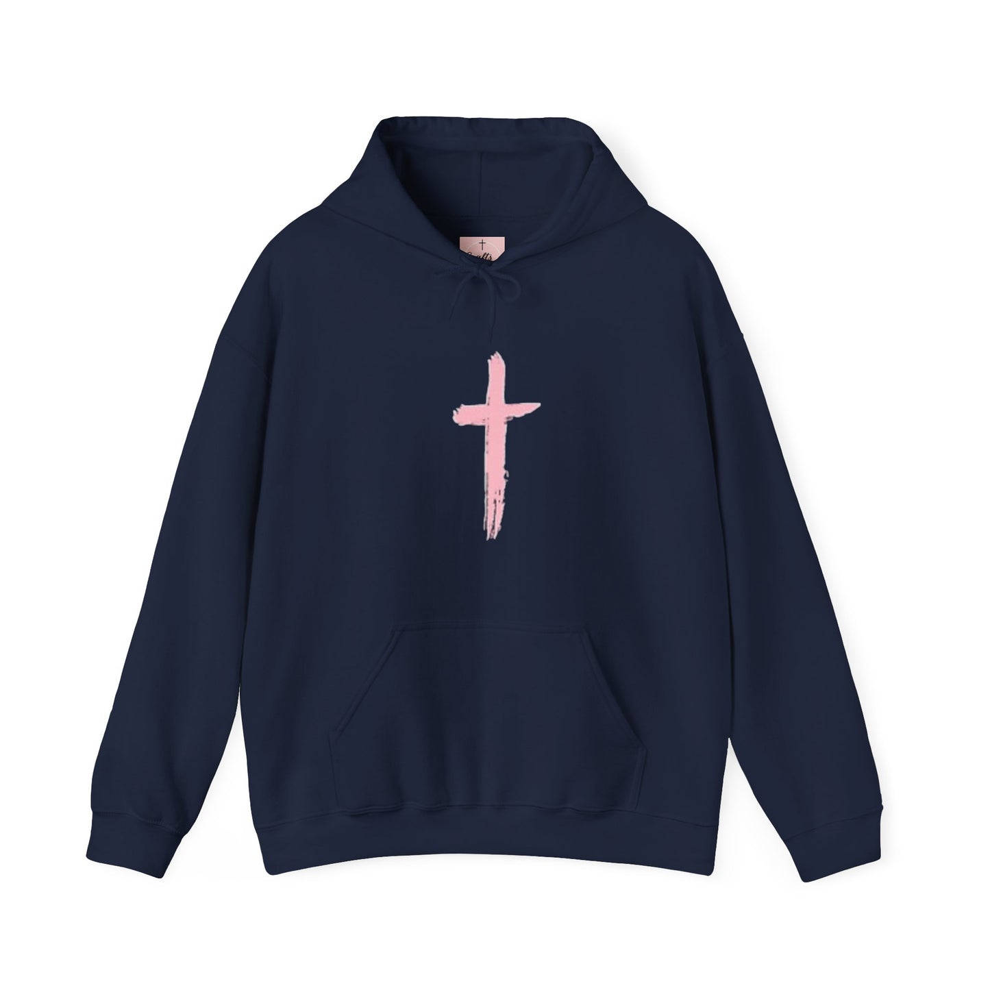 Pink Cross Hoodie