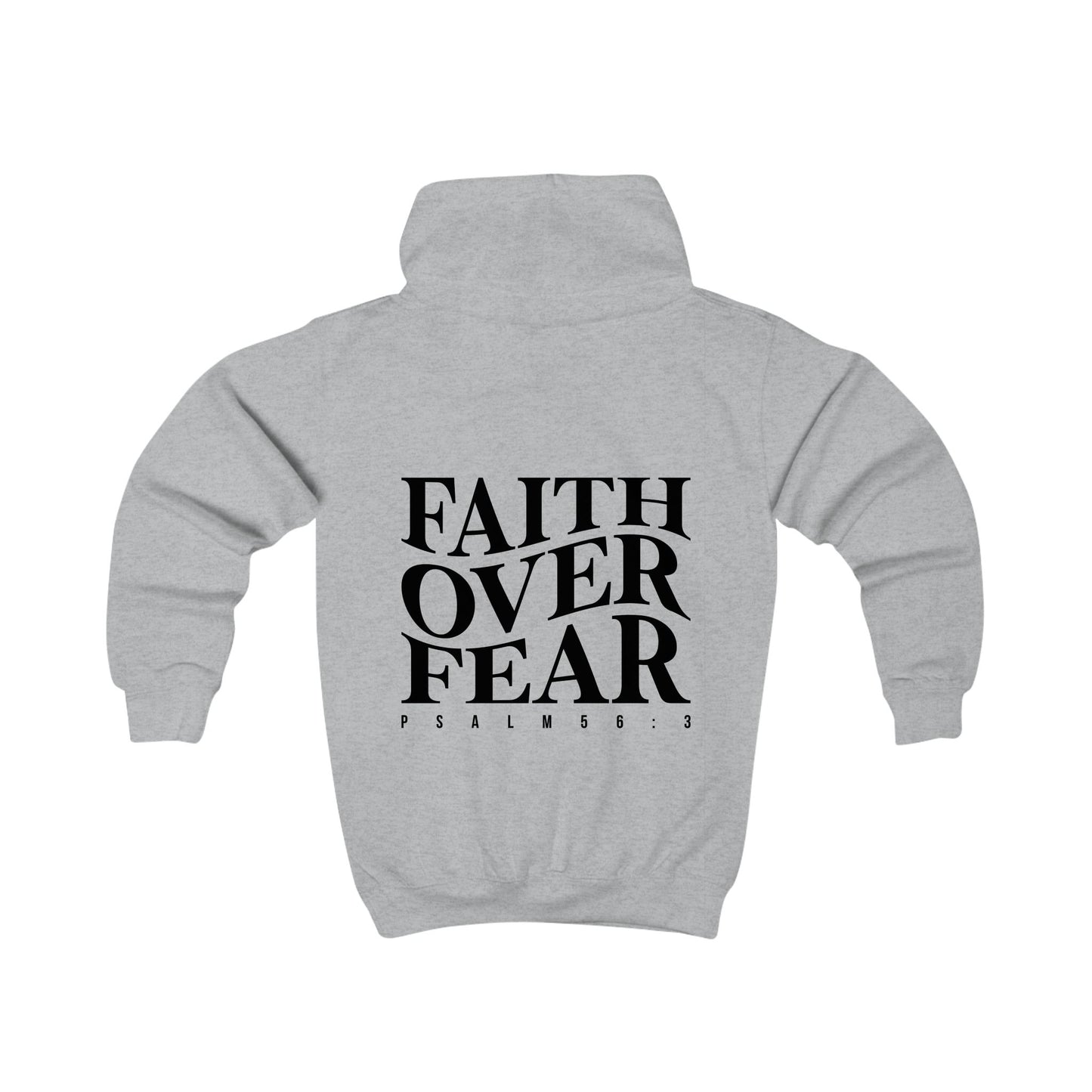 Faith Over Fear Hoodie - Kids