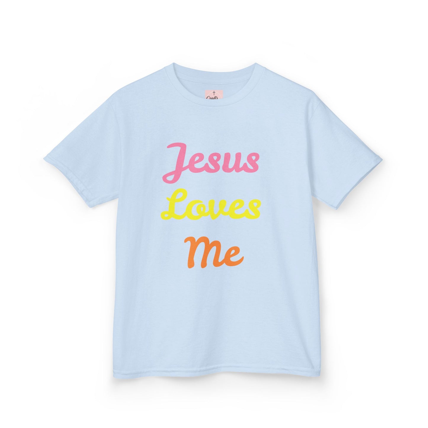 Kids Jesus Loves Me Pink