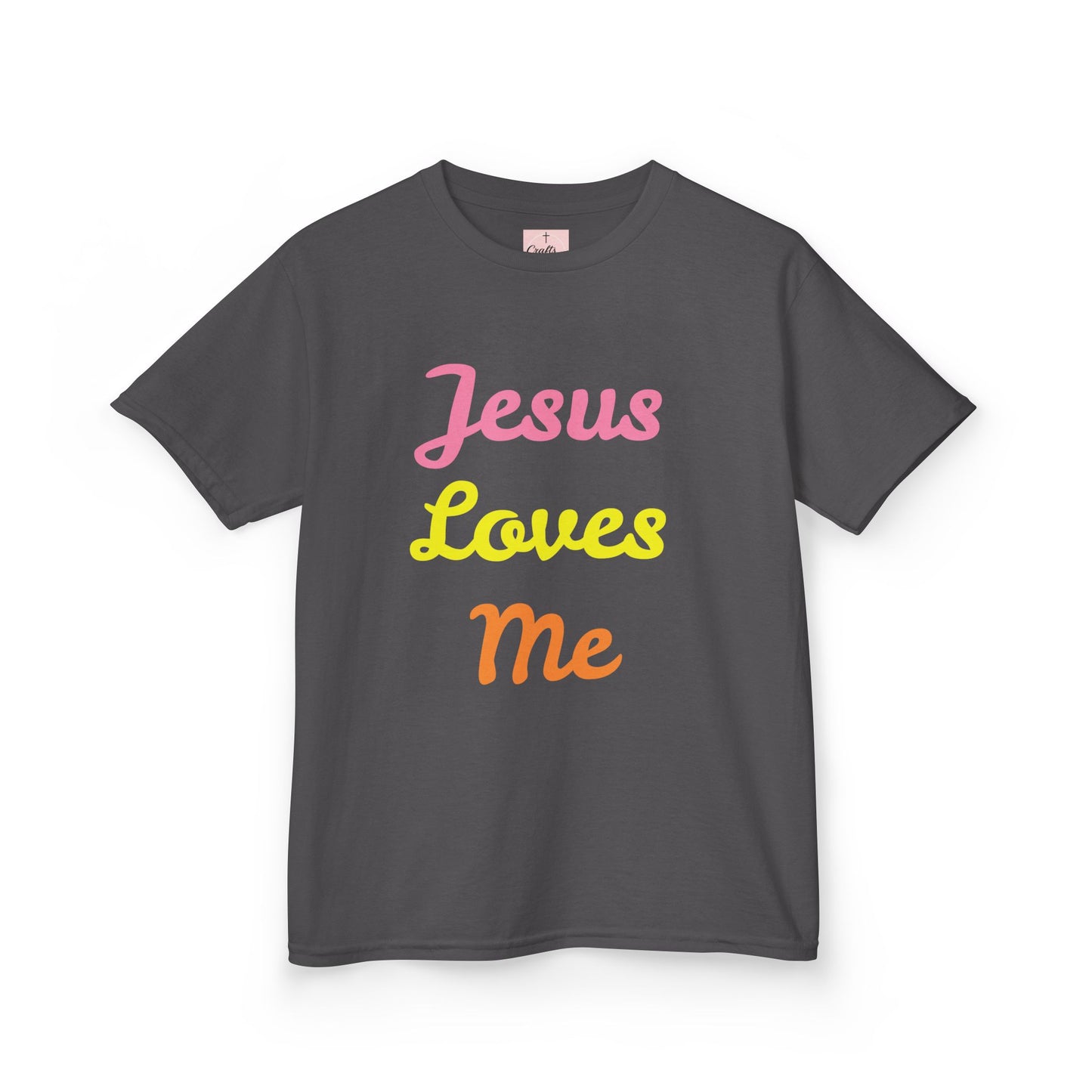 Kids Jesus Loves Me Pink