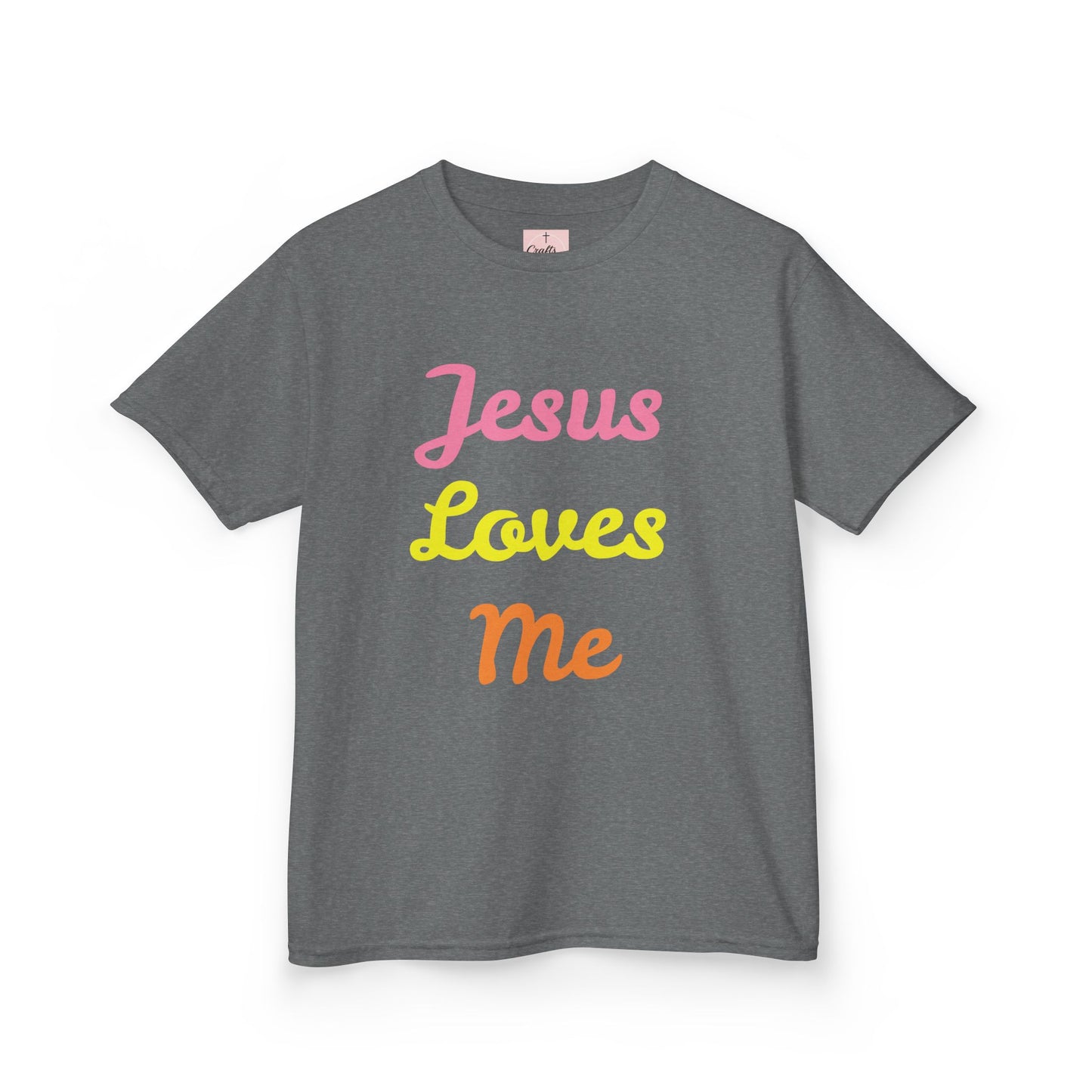 Kids Jesus Loves Me Pink