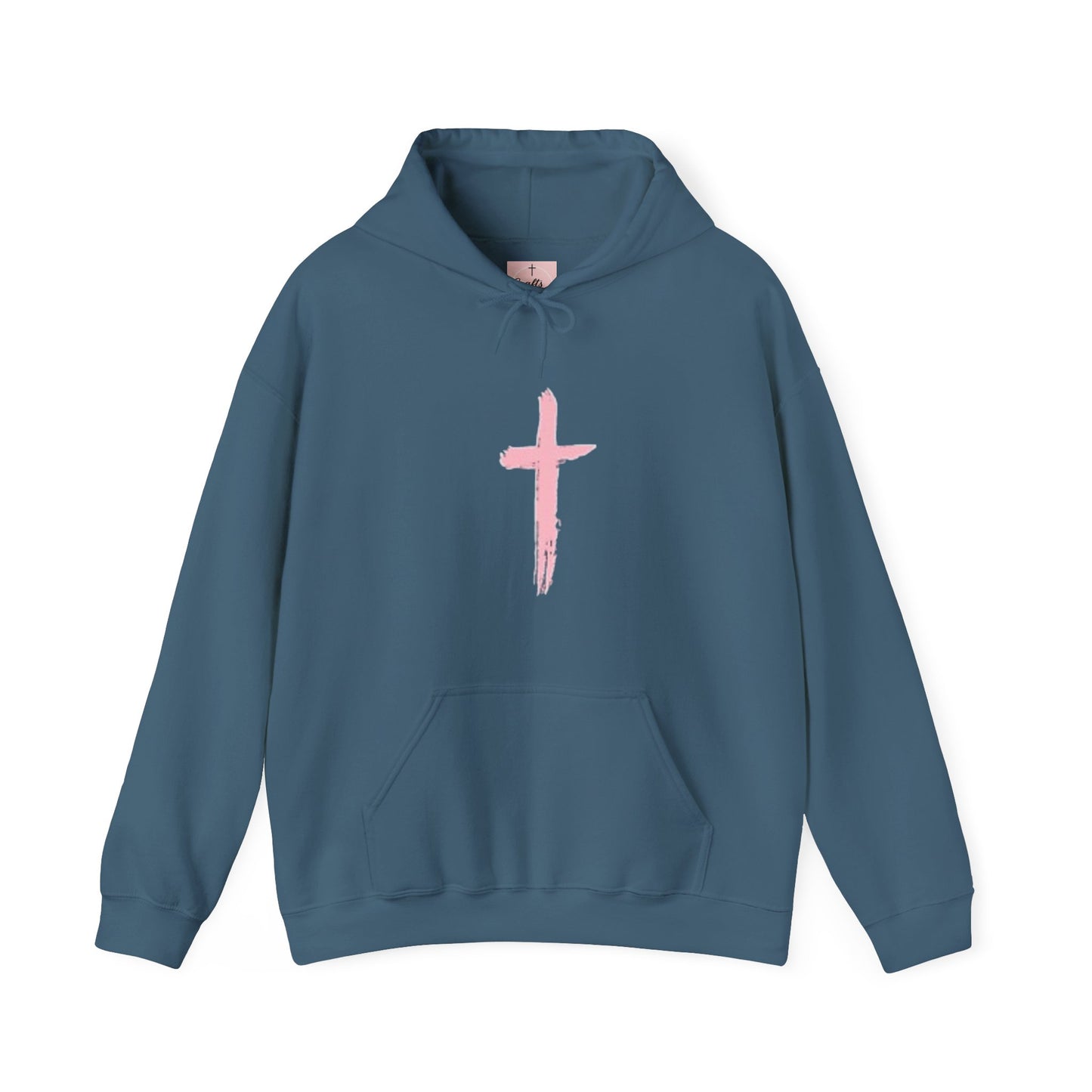 Pink Cross Hoodie