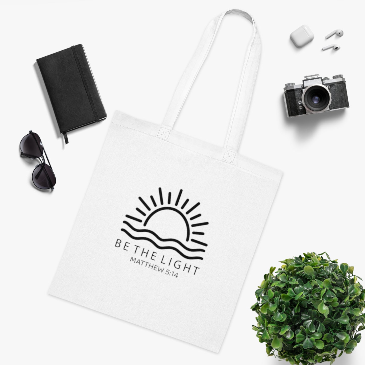 Be The Light Tote Bag
