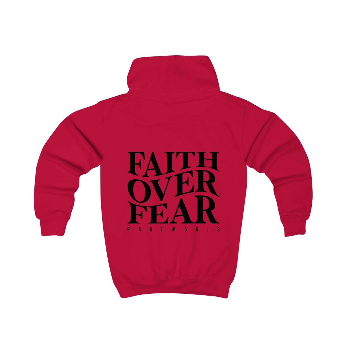Faith Over Fear Hoodie - Kids