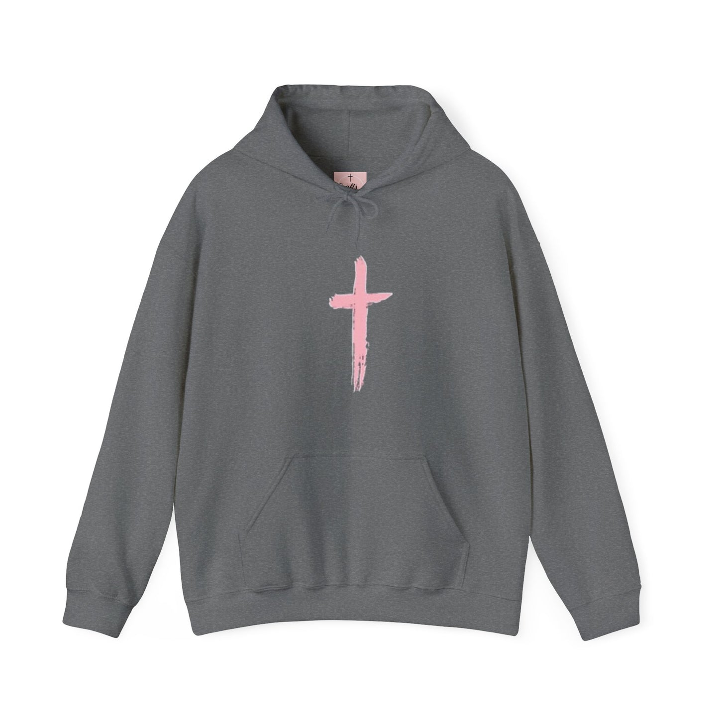 Pink Cross Hoodie