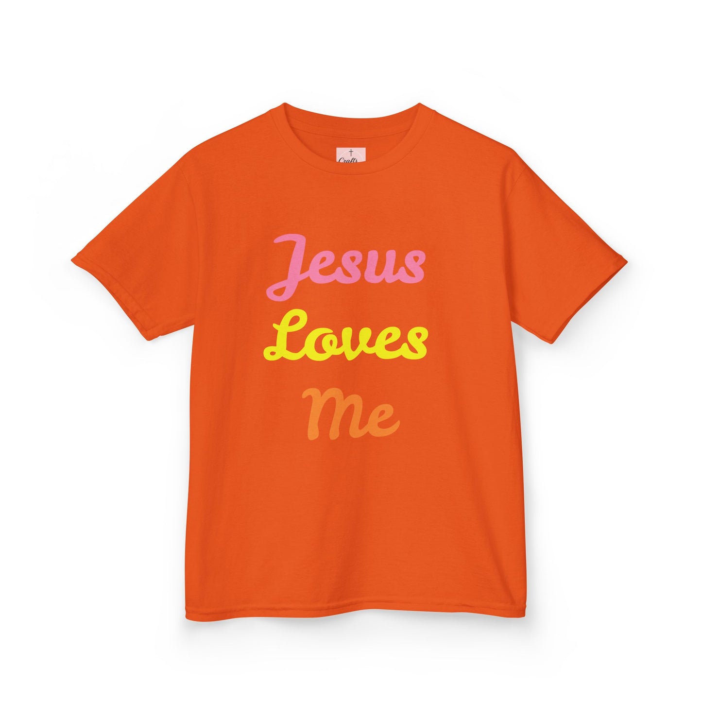 Kids Jesus Loves Me Pink