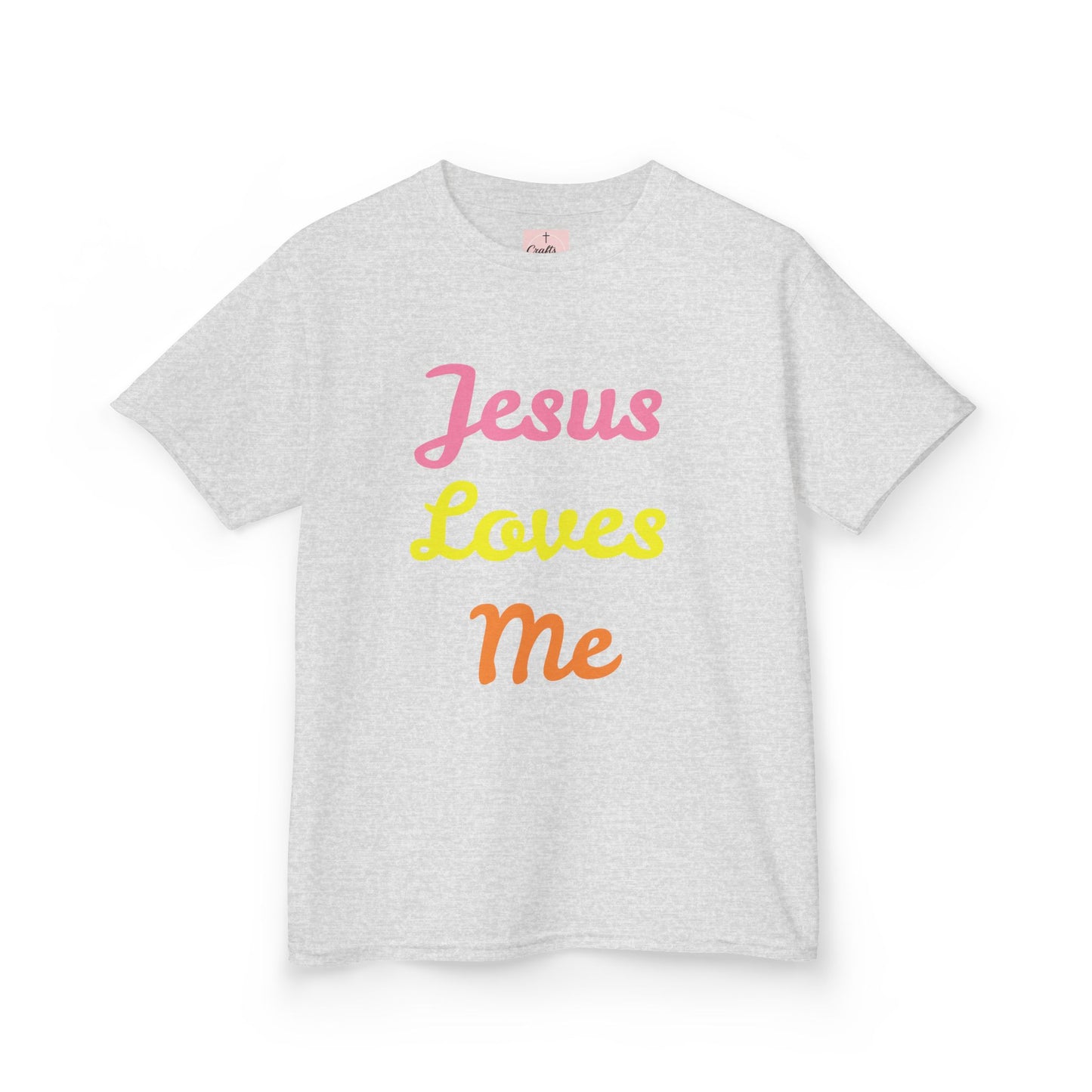Kids Jesus Loves Me Pink