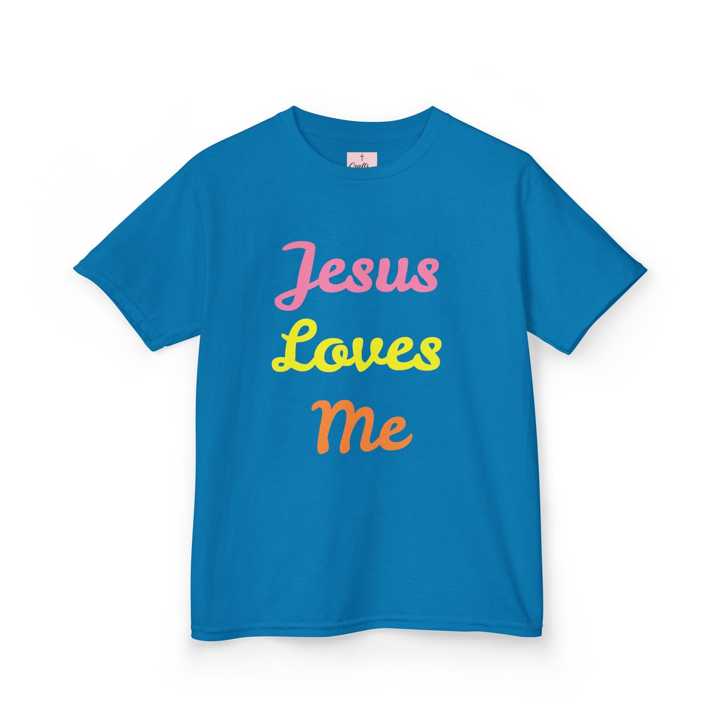 Kids Jesus Loves Me Pink