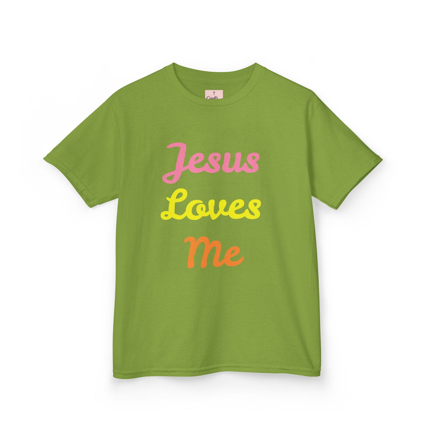 Kids Jesus Loves Me Pink