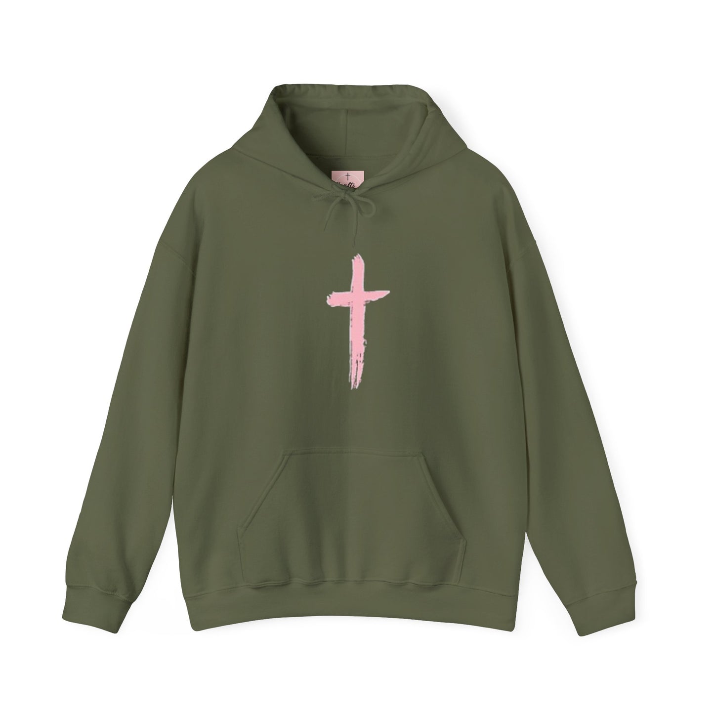 Pink Cross Hoodie