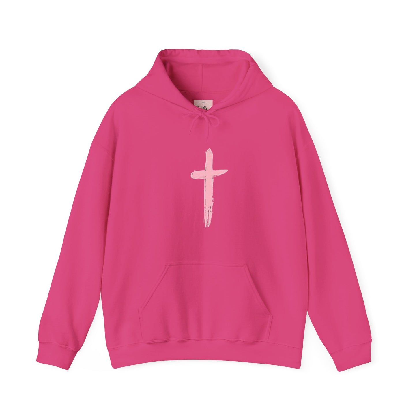 Pink Cross Hoodie
