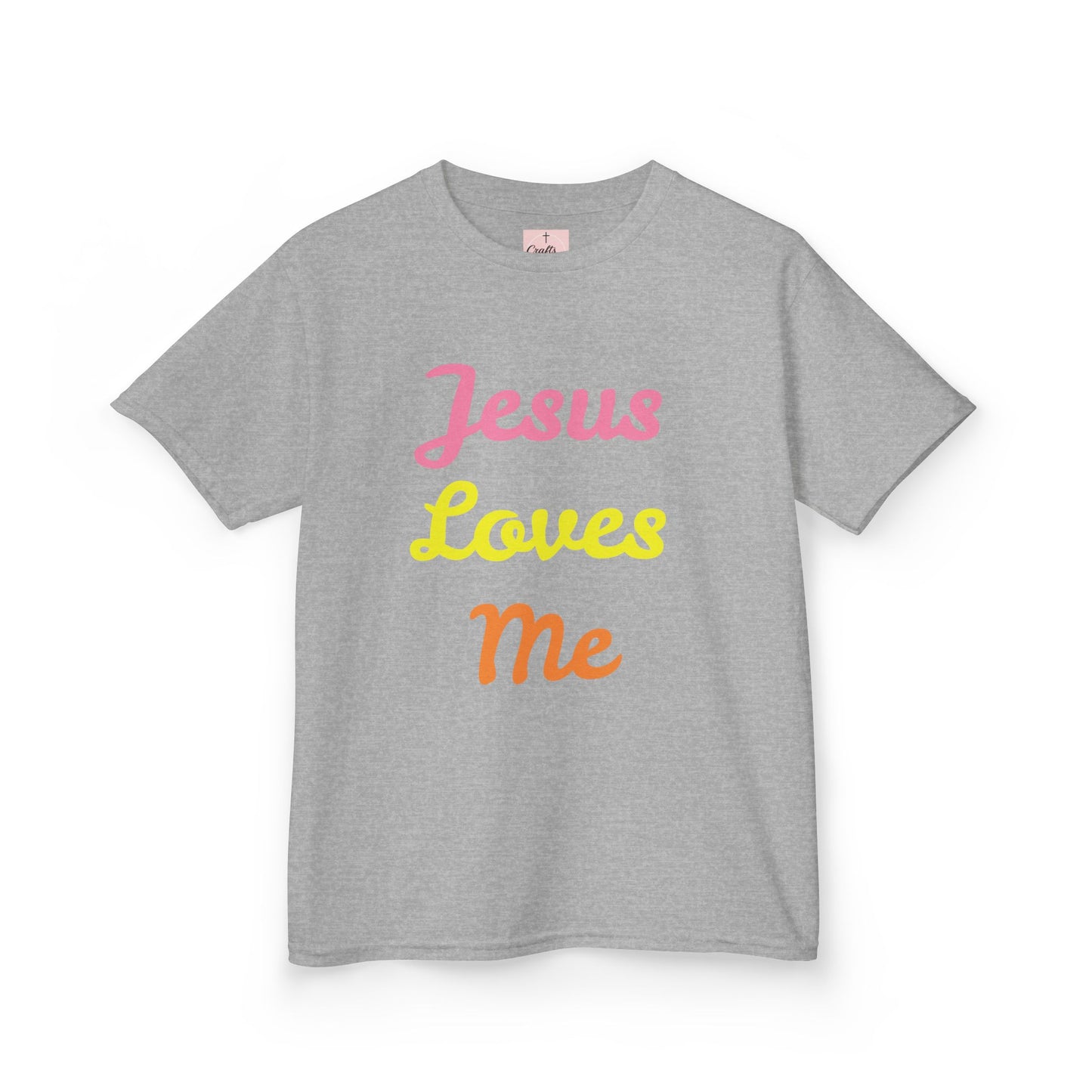 Kids Jesus Loves Me Pink