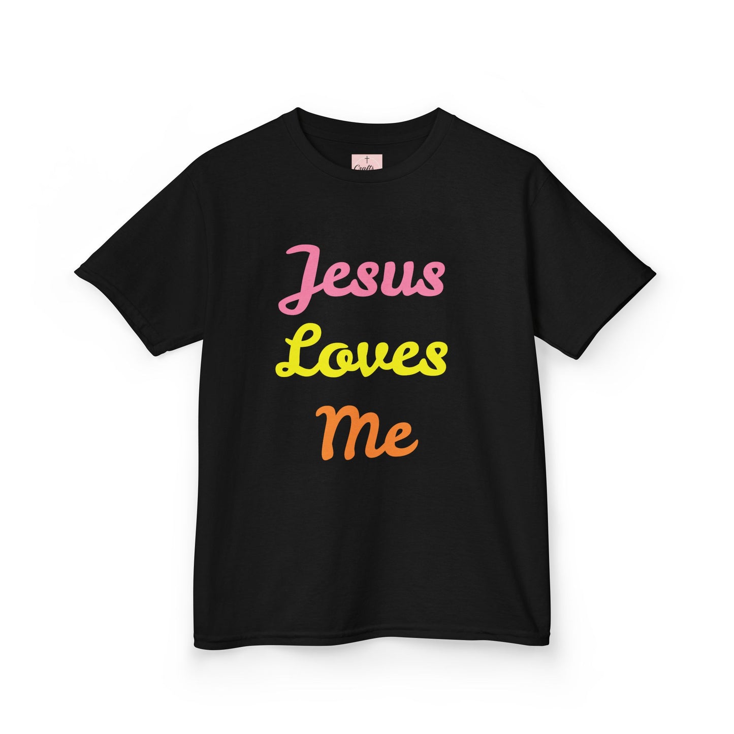 Kids Jesus Loves Me Pink