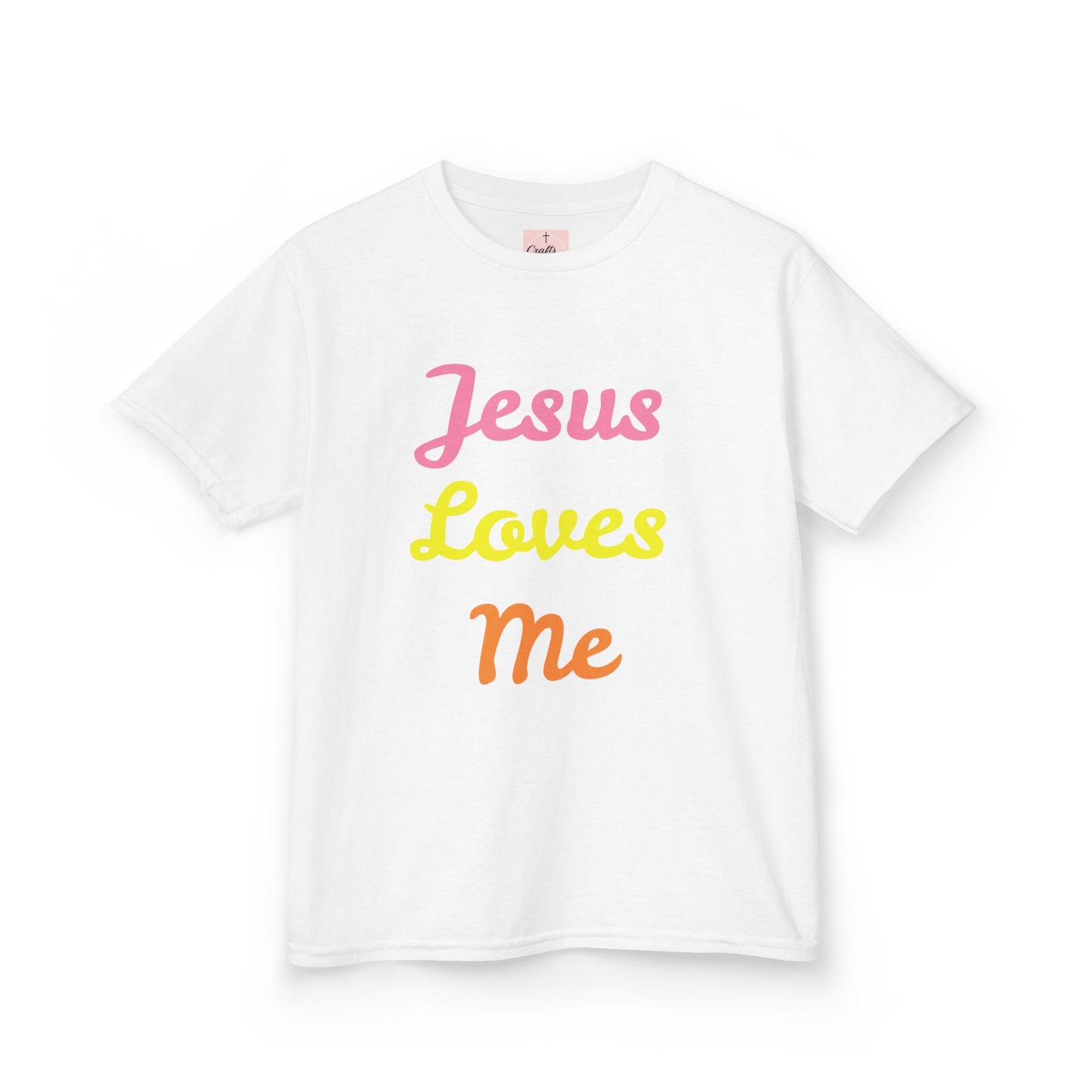 Kids Jesus Loves Me Pink
