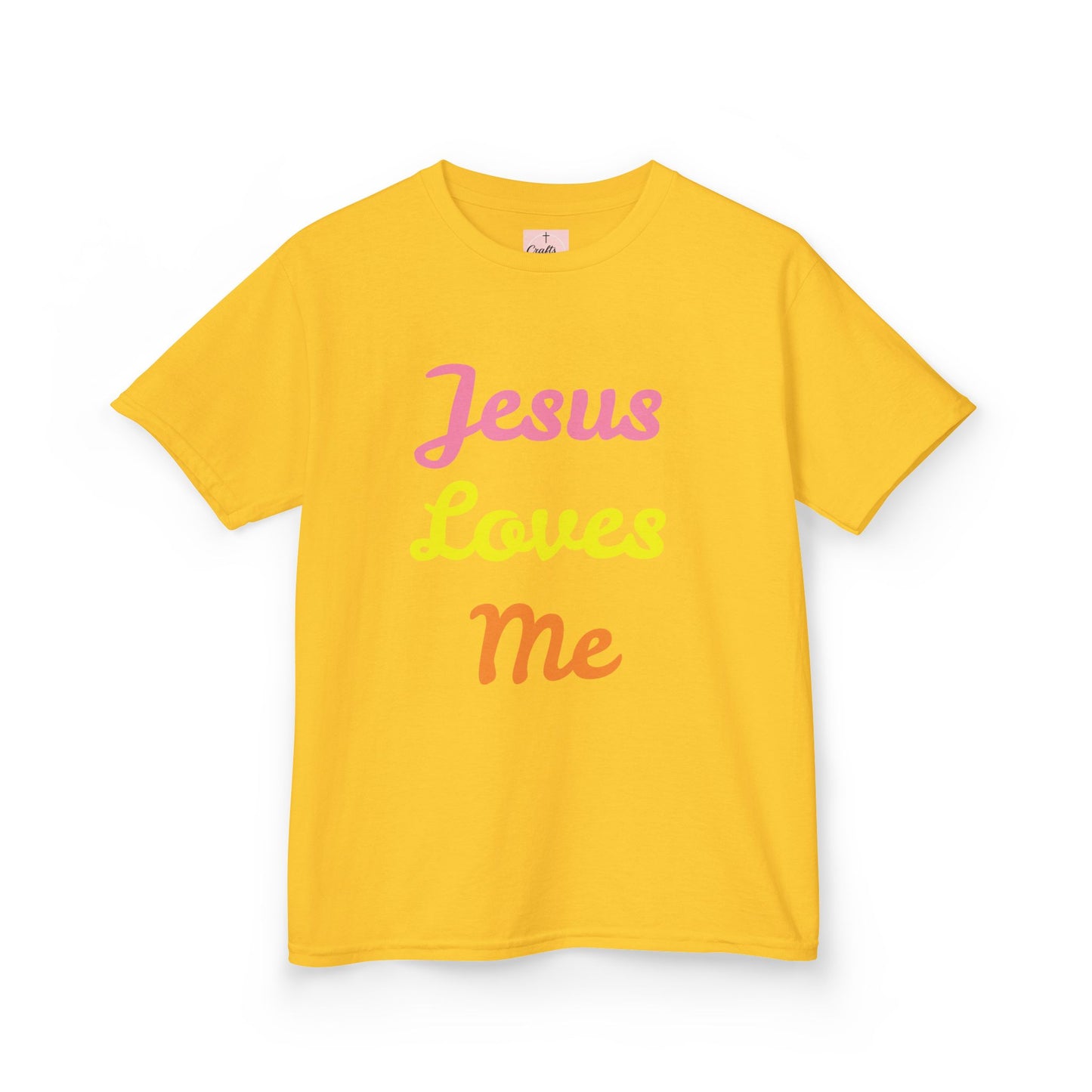 Kids Jesus Loves Me Pink