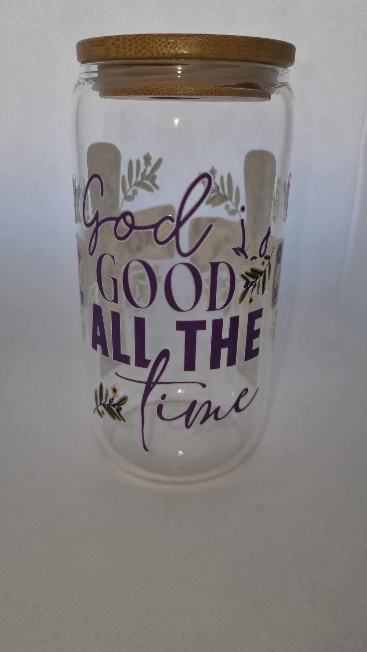 God is Good Mason Jar