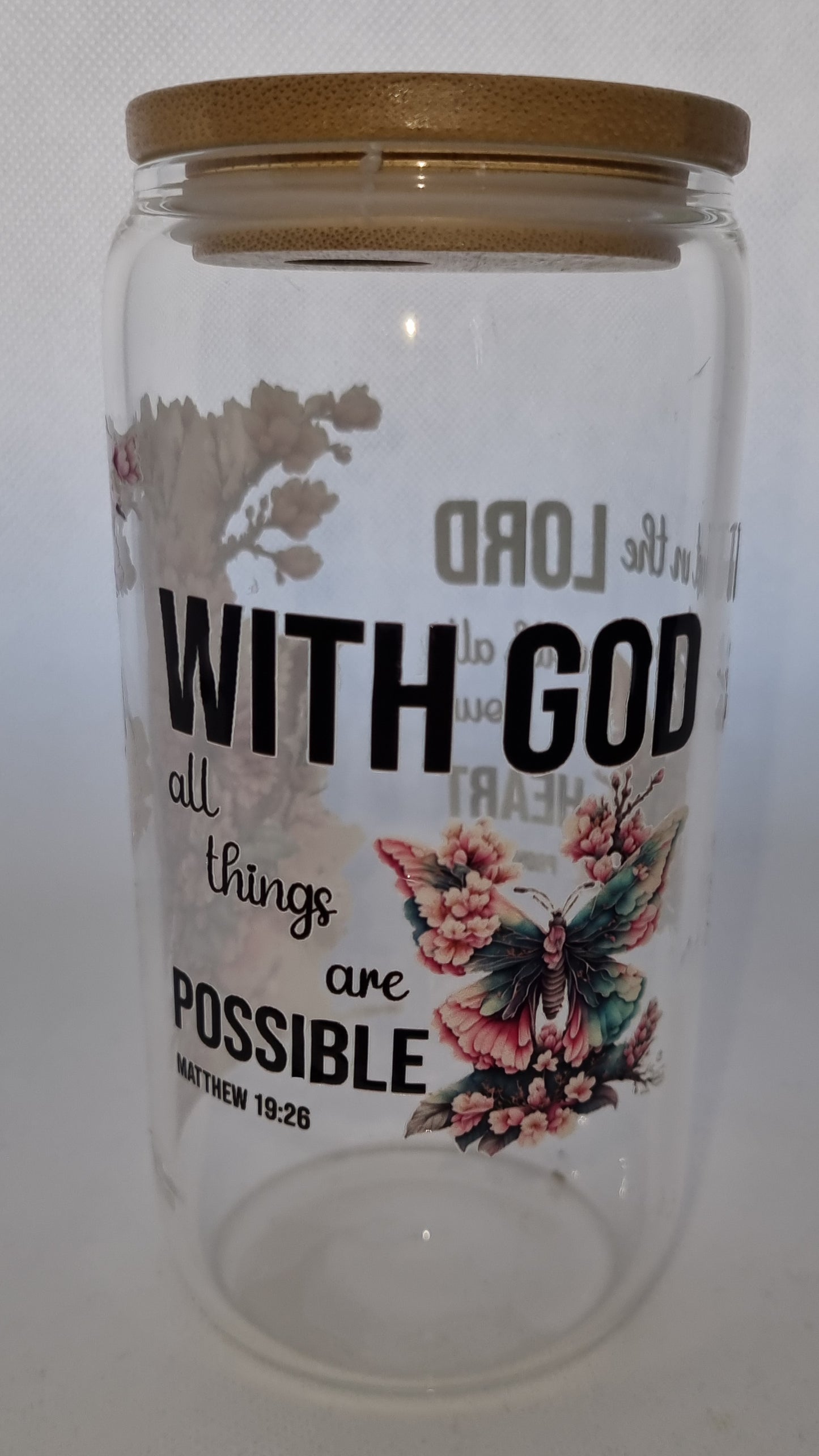 Trust in God Mason Jar