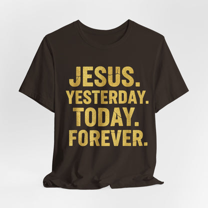 Jesus Yesterday Today Forever - Prophecy Fulfilled Shirt