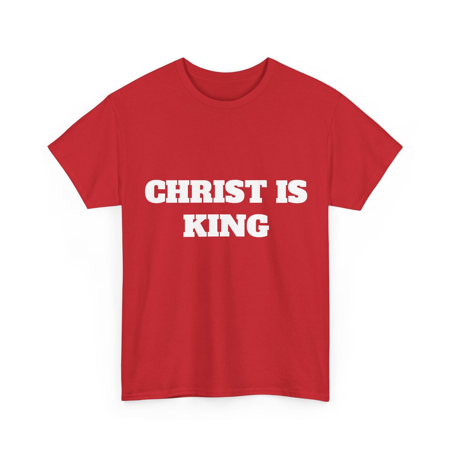 Christ Is King Tee - Every Knee Will Bow
