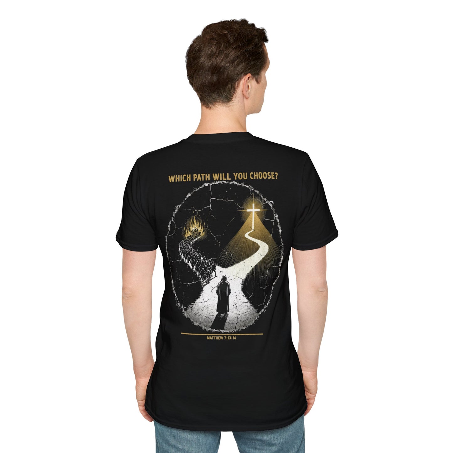 Repent & Enter T-Shirt — Choose Your Path