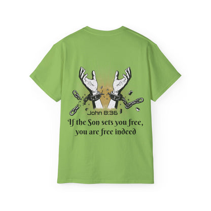 John 8:36 - Chainbreaker Shirt