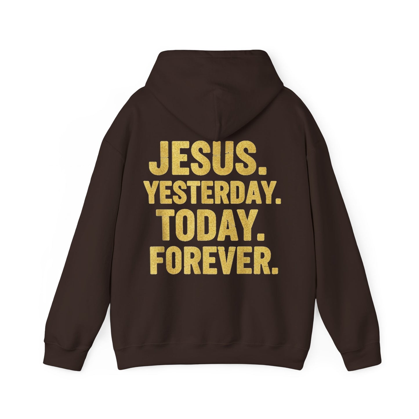 Jesus Yesterday Today Forever Hoodie