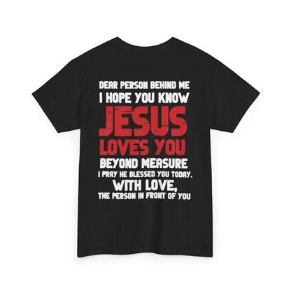 Dear Person Behind Me...