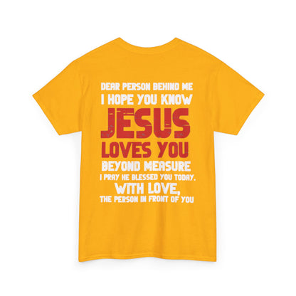 Dear Person Behind Me...