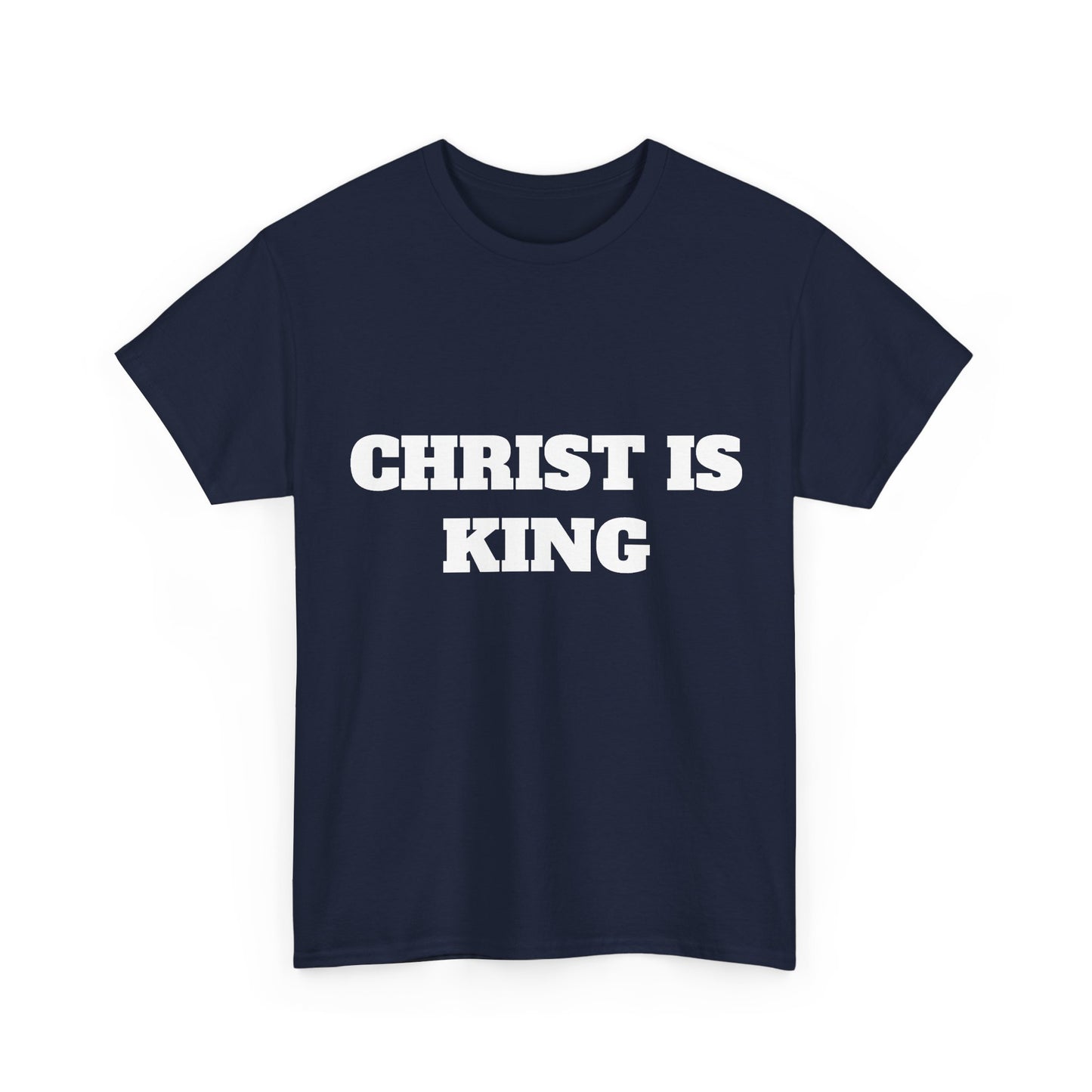 Christ Is King Tee - Every Knee Will Bow