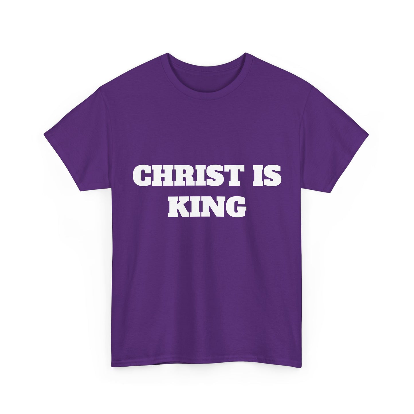 Christ Is King Tee - Every Knee Will Bow