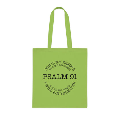 Psalm 91 Tote Bag