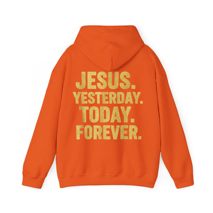 Jesus Yesterday Today Forever Hoodie
