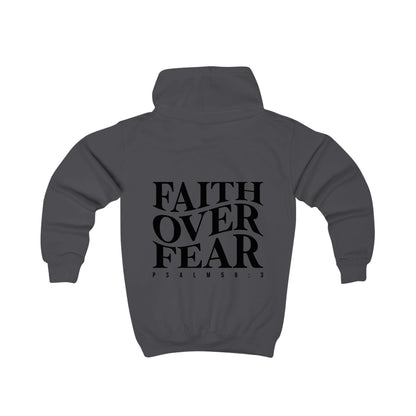 Faith Over Fear Hoodie - Kids