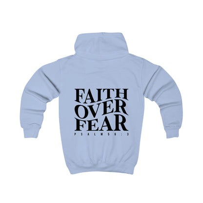 Faith Over Fear Hoodie - Kids