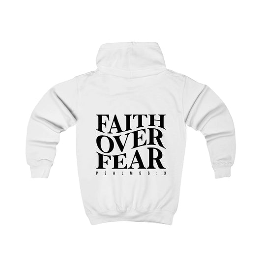 Faith Over Fear Hoodie - Kids