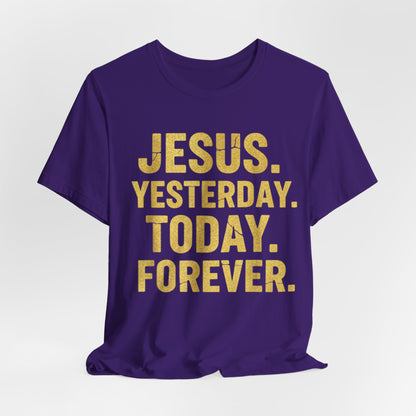 Jesus Yesterday Today Forever - Prophecy Fulfilled Shirt