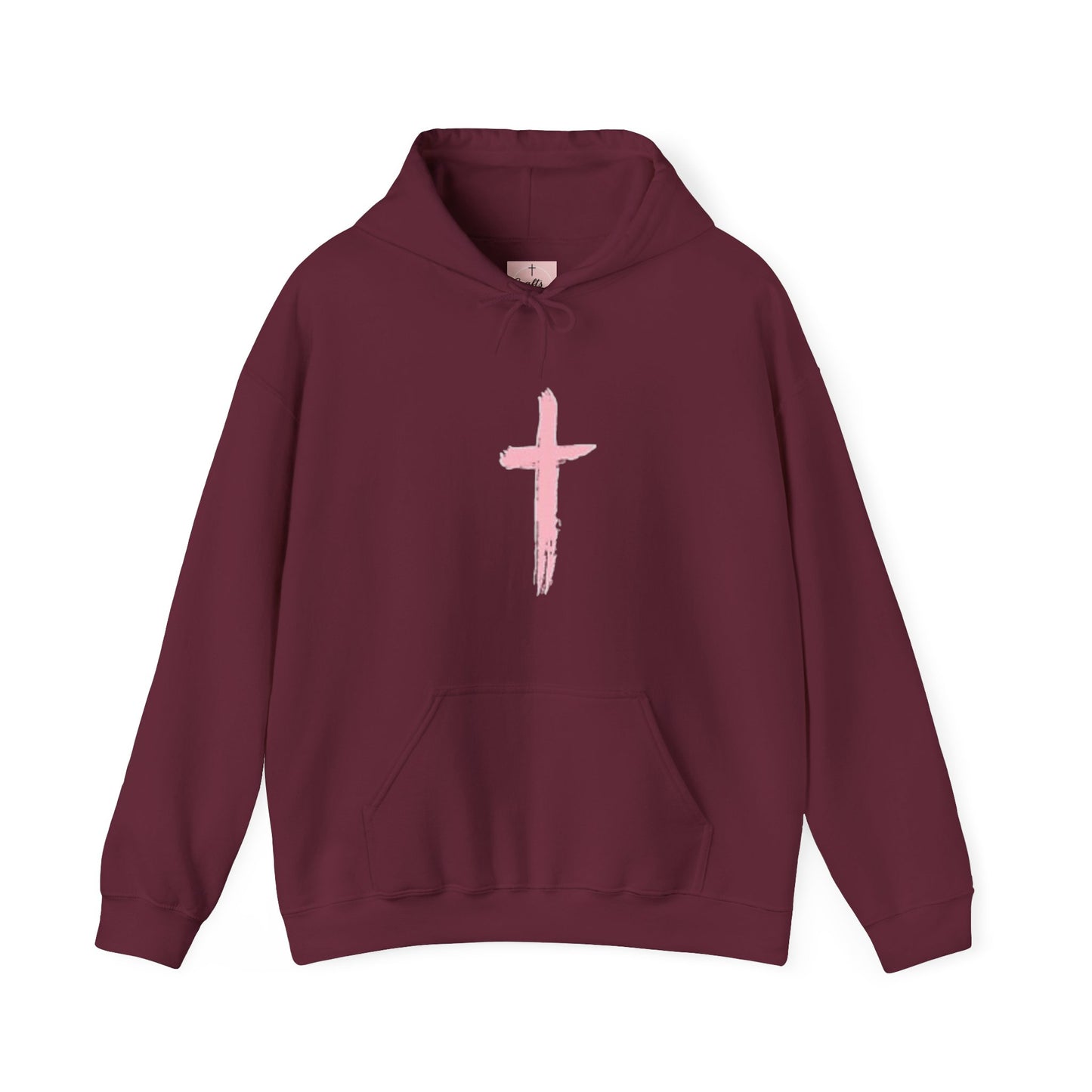 Pink Cross Hoodie