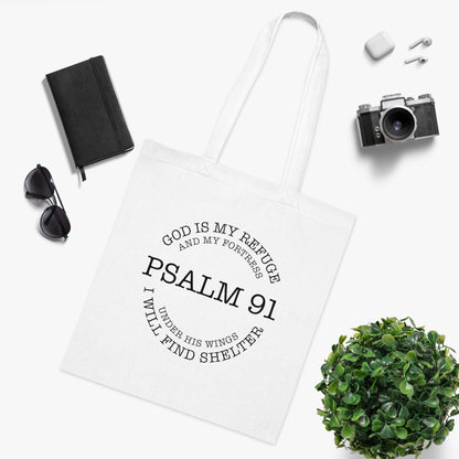 Psalm 91 Tote Bag