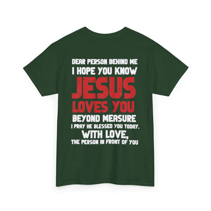 Dear Person Behind Me...