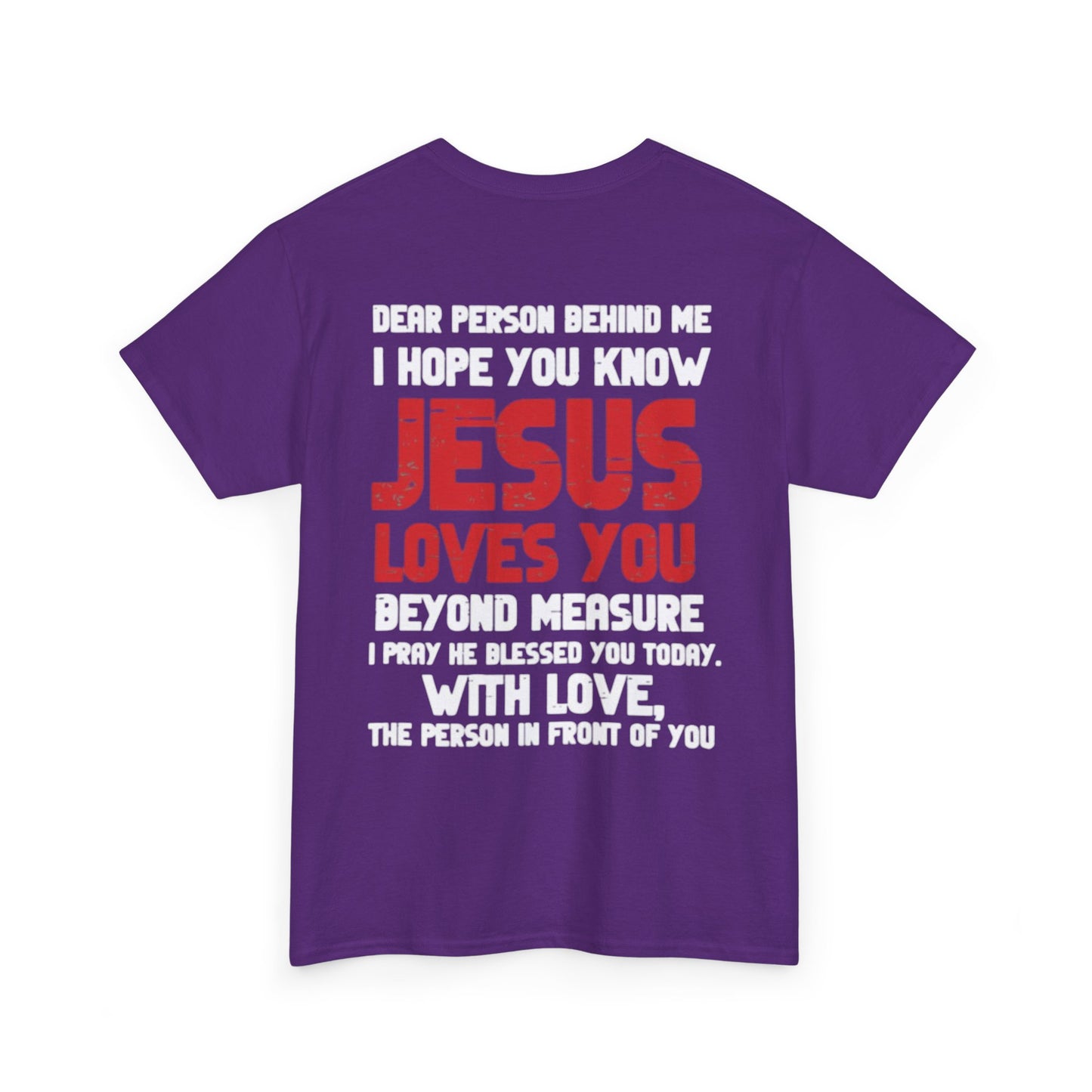 Dear Person Behind Me...