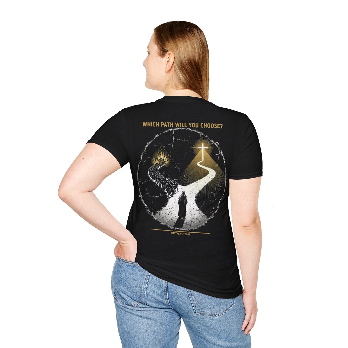 Repent & Enter T-Shirt — Choose Your Path