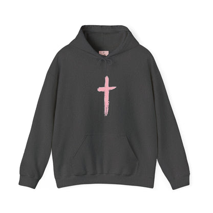 Pink Cross Hoodie