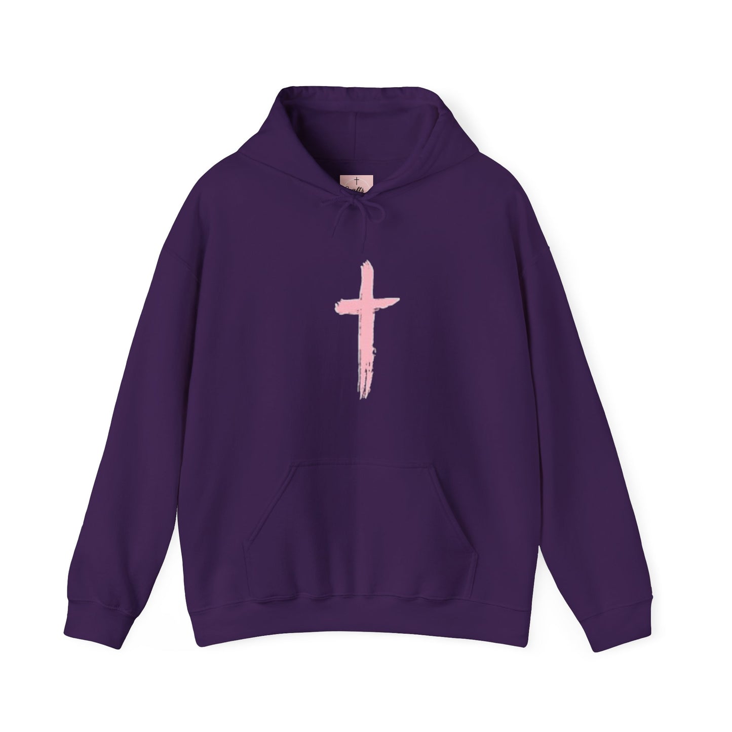 Pink Cross Hoodie