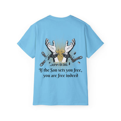 John 8:36 - Chainbreaker Shirt