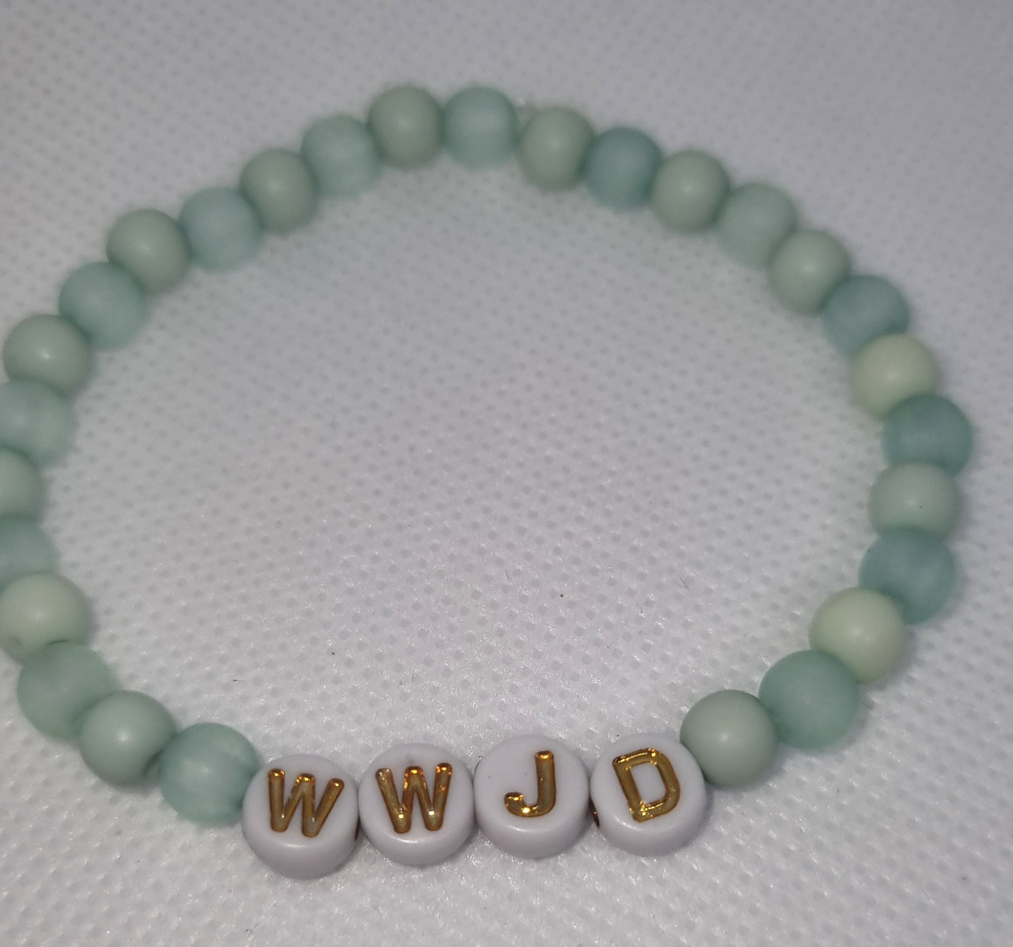 WWJD - White Gold