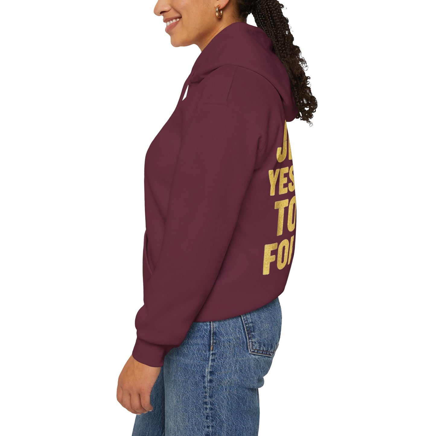 Jesus Yesterday Today Forever Hoodie
