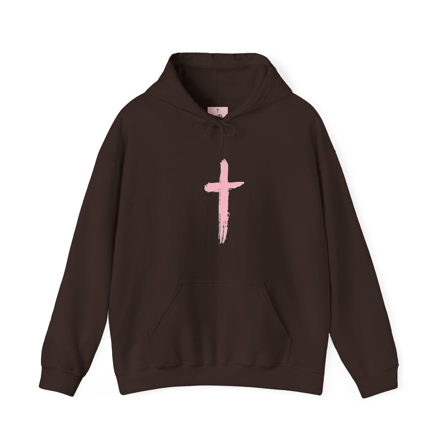 Pink Cross Hoodie
