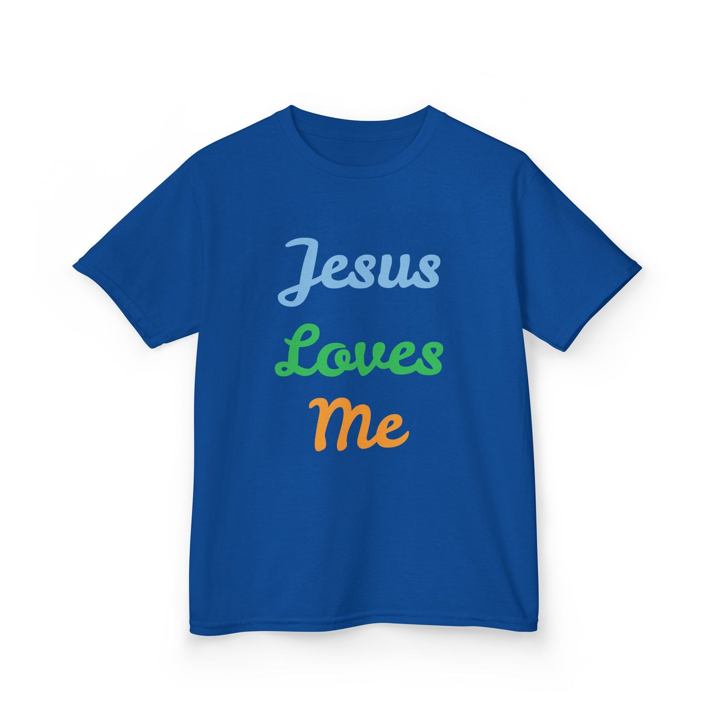 Kids Jesus Loves Me Blue