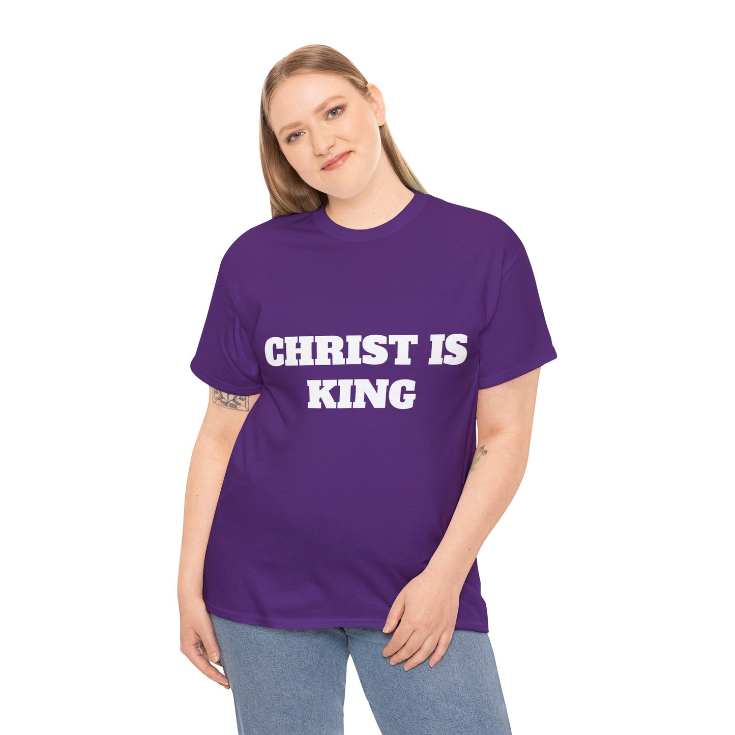 Christ Is King Tee - Every Knee Will Bow