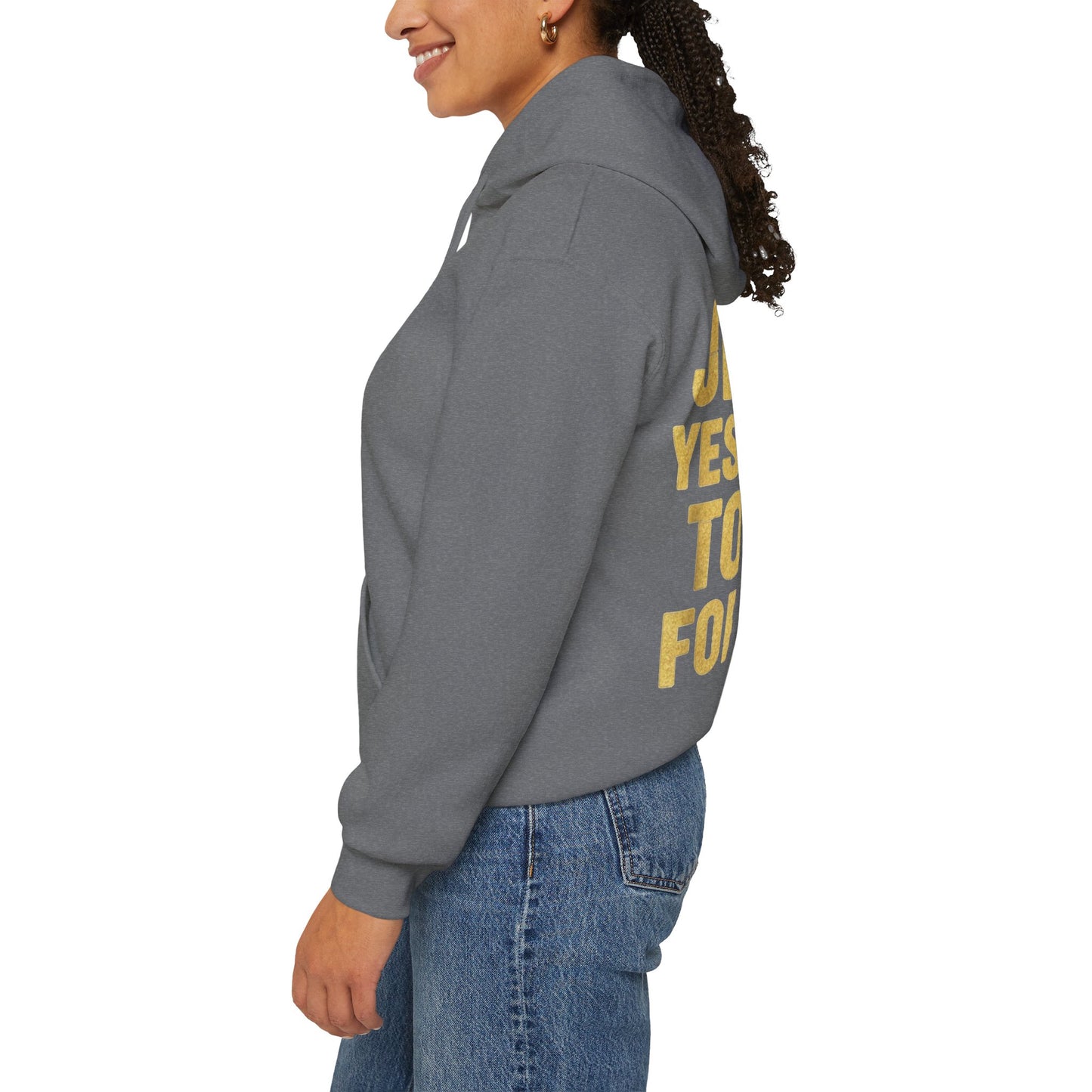 Jesus Yesterday Today Forever Hoodie